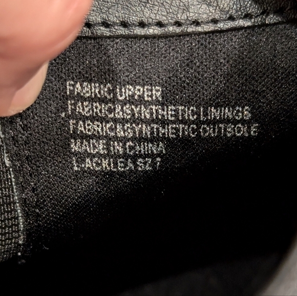 Lust for Life black faux suede booties size 7 - Picture 6 of 7